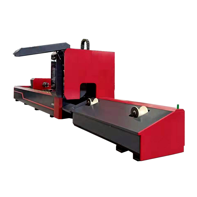 AG6000 U-steel angle iron laser stainless steel square pipe cutting machine for agent