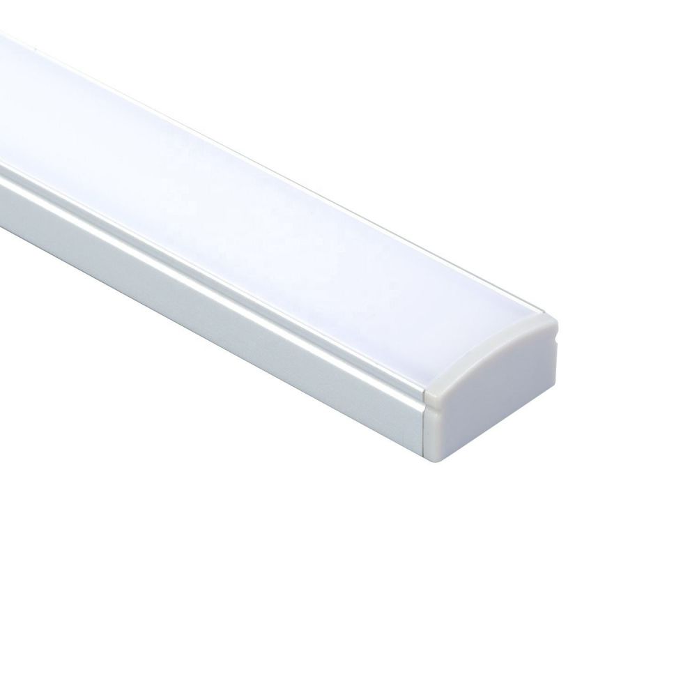 1m 2m 3m Surface Mount Linear LED Strip Channel Aluminum Channel for Flexible Strip LED Extrusion Profile