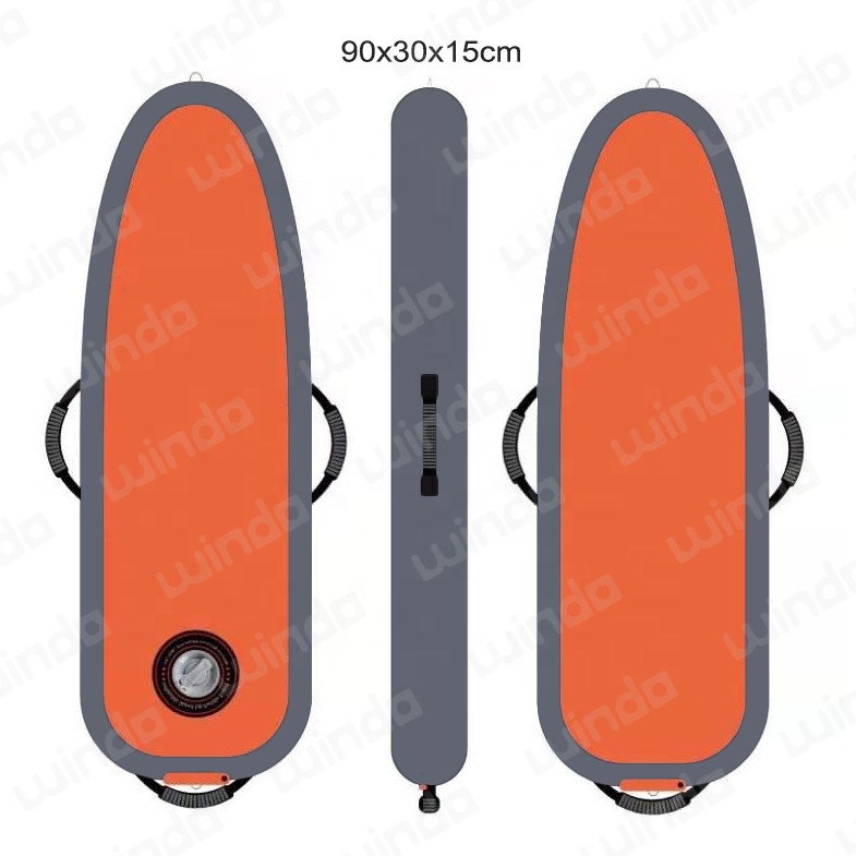 36 "x 12" x 8 "складной двухслойный ПВХ рыбацкий надувной дистанционный буй для подводной охоты