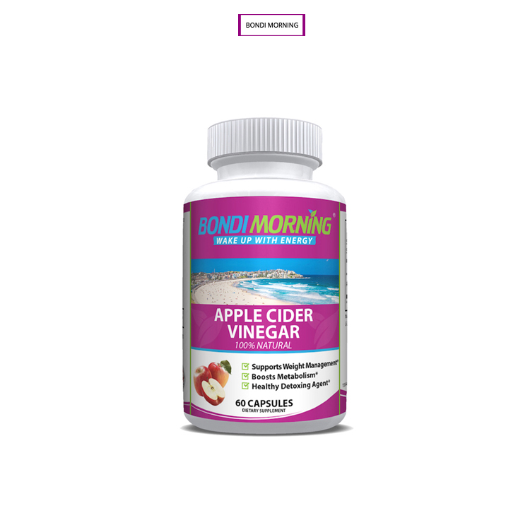 Factory Direct Supply Metabolism Booster Pure Apple Cider Vinegar ACV Capsules