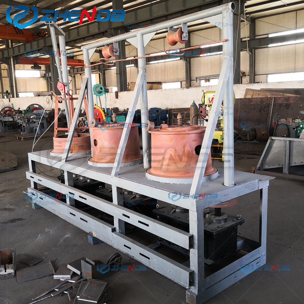 High speed Steel wire drawing machine pulley type wire drawing machine