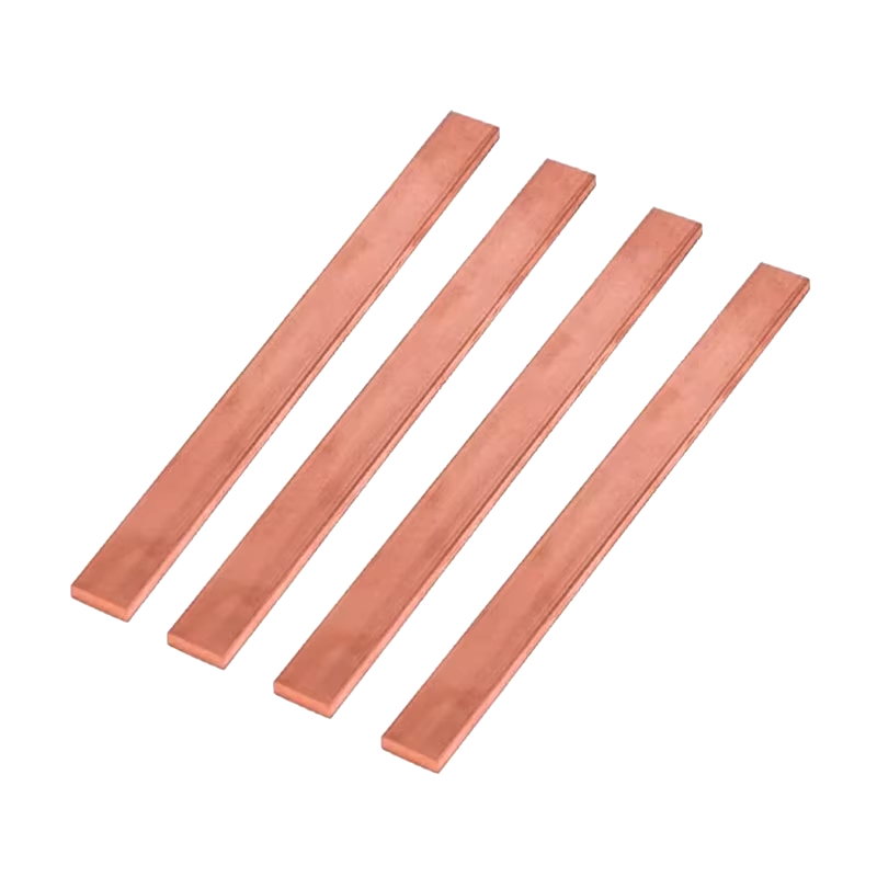 Copper Strip T2 Copper Pure Flat Steel Strip Pure Copper & Electroplating DIY Material Thickness 1/1.5/2/3/4/5/6/8mm