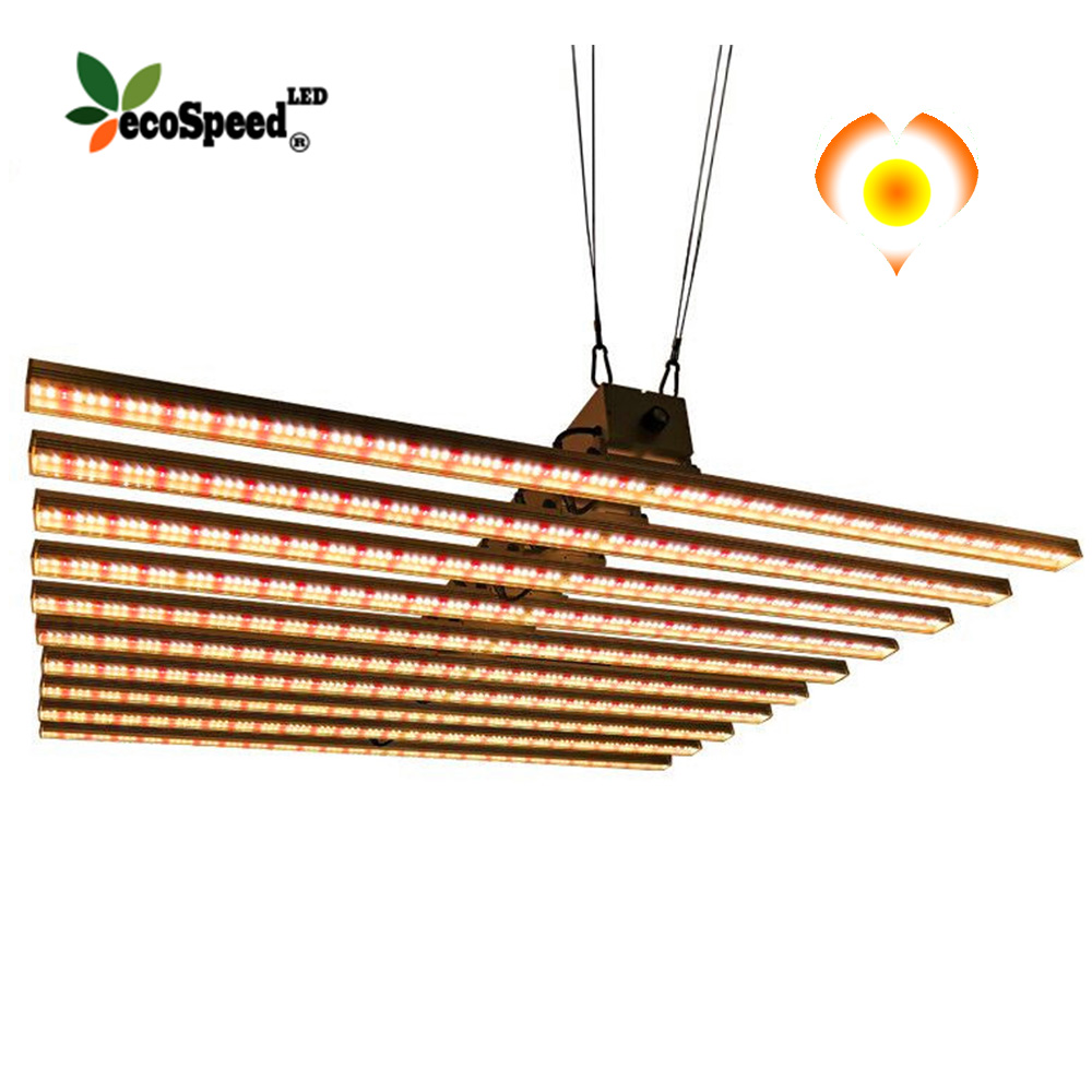 Led grow light 1200w Высокое качество по ограничению на использование опасных материалов в производстве СИД растет свет бар гидропонная полноспектральная лампа для выращивания растений с питанием от источника садоводства завод огни