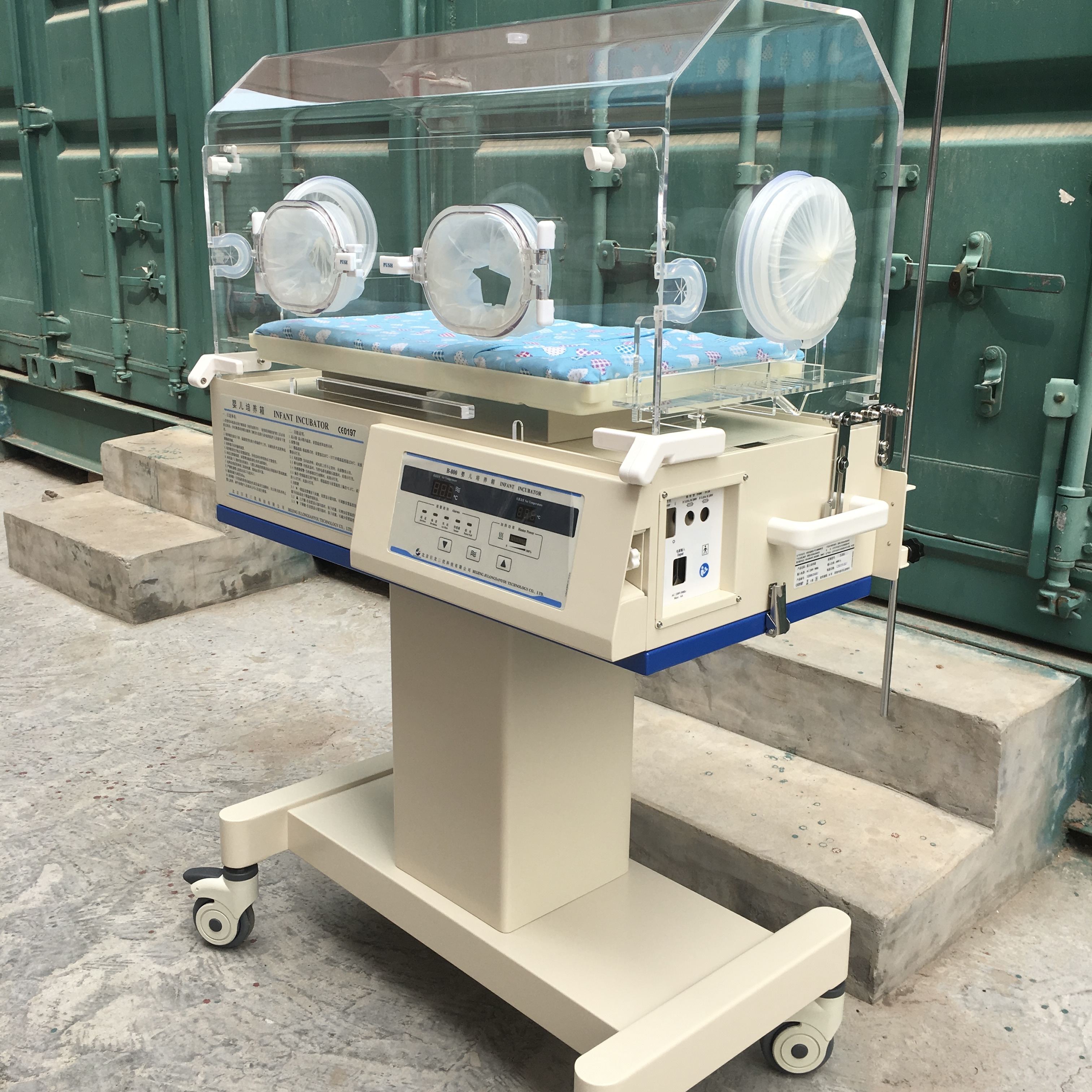 Hospital mobile portable Infant Baby Incubator infant care equipment warmer infant incubator