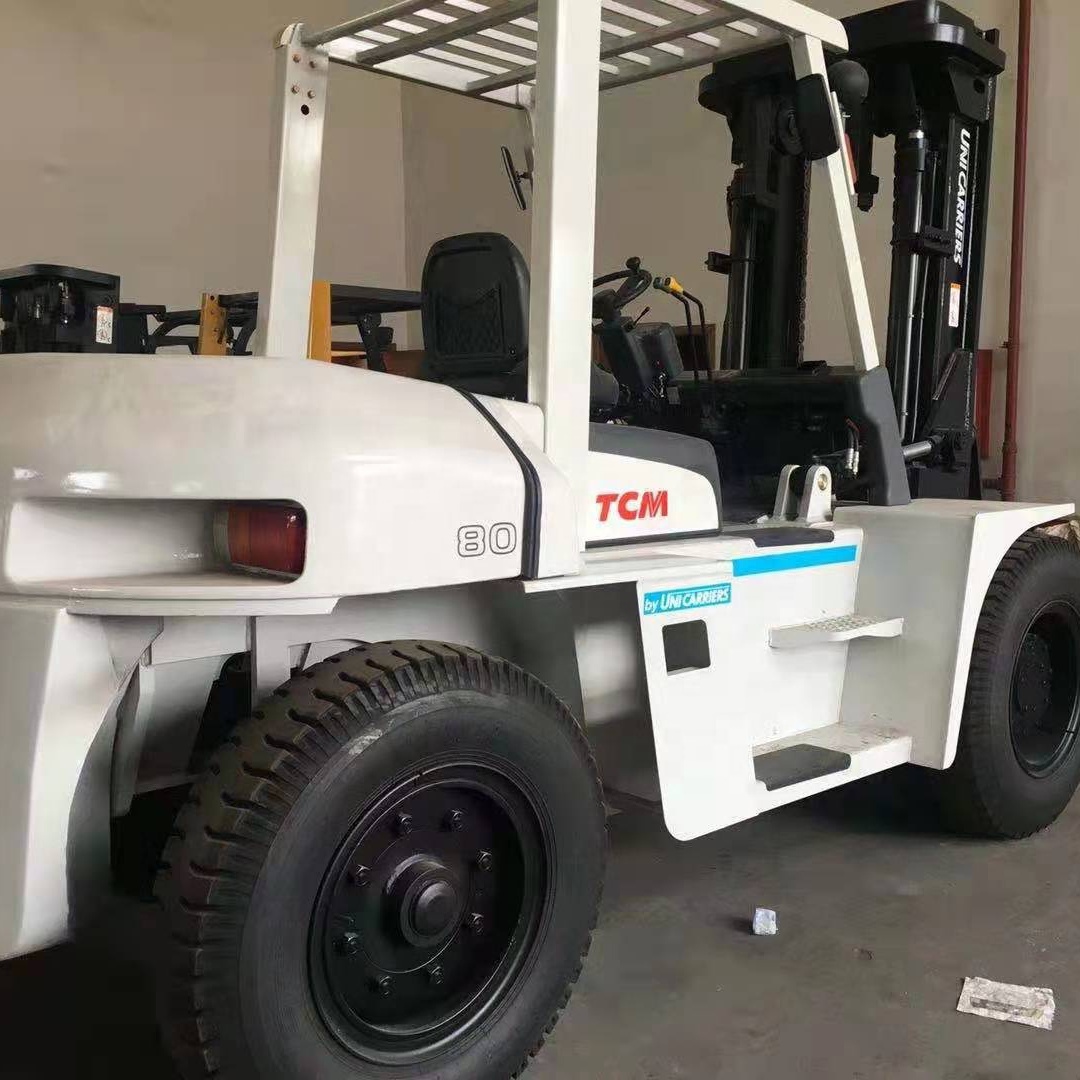 Вилочный погрузчик TCM, FD80Z8,8 тонн, две мачты