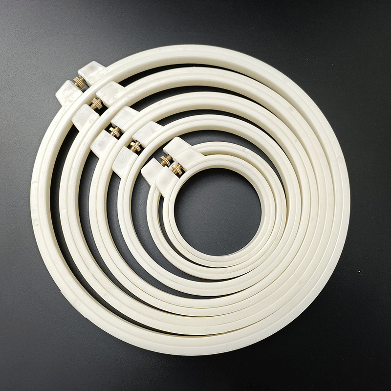2021 Hot Sale Embroidery Stretch ABS Plastic Poke Embroidery Stretch Kit (7cm White Stretch)