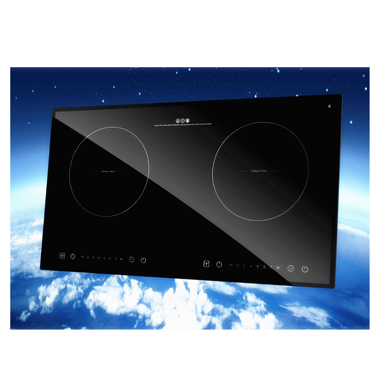 High Temperature Resistance Black Ceramic Glass Panel Sheet For Induction Cooker