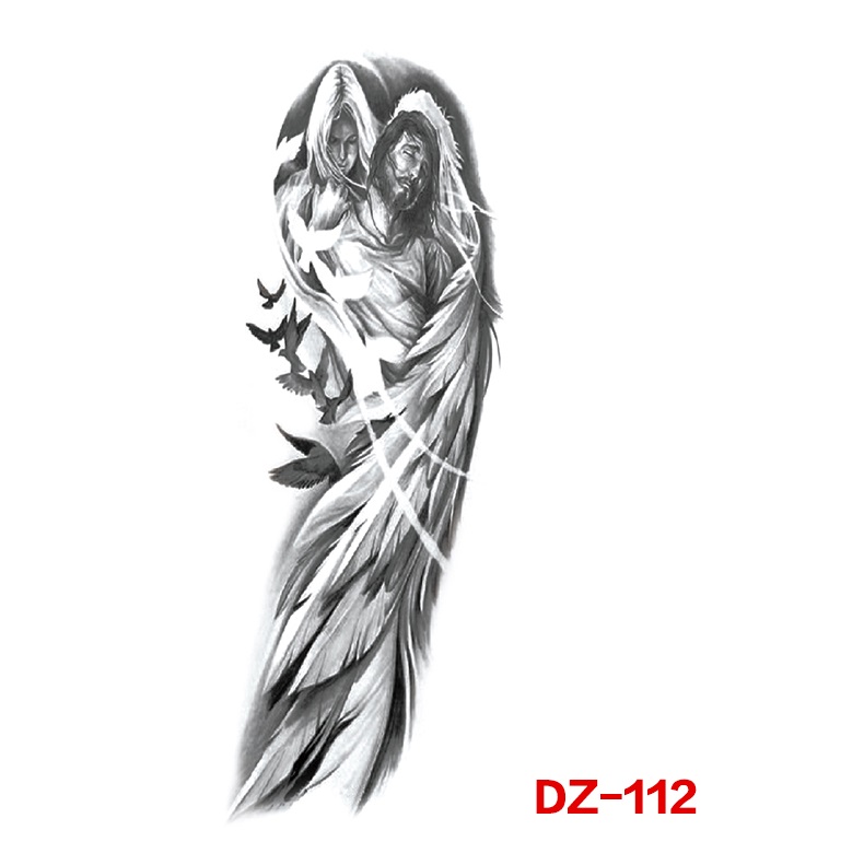 DZ Series OEM Good Price Full Arm Temporary Tattoo Sticker for Wholesale
