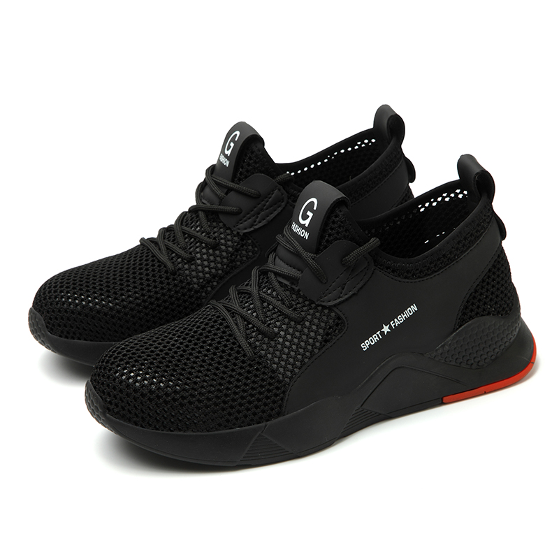 Fashion Work Shoes Steel Toe Security Boots Brand Safety Shoes Wholesale 2022 Lightweight and Comfortable Sport for Men Women
