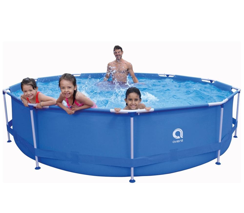 Jilong Avenli 17799 Sirocco голубой наземный бассейн из нержавеющей стали 360 см x 76 см