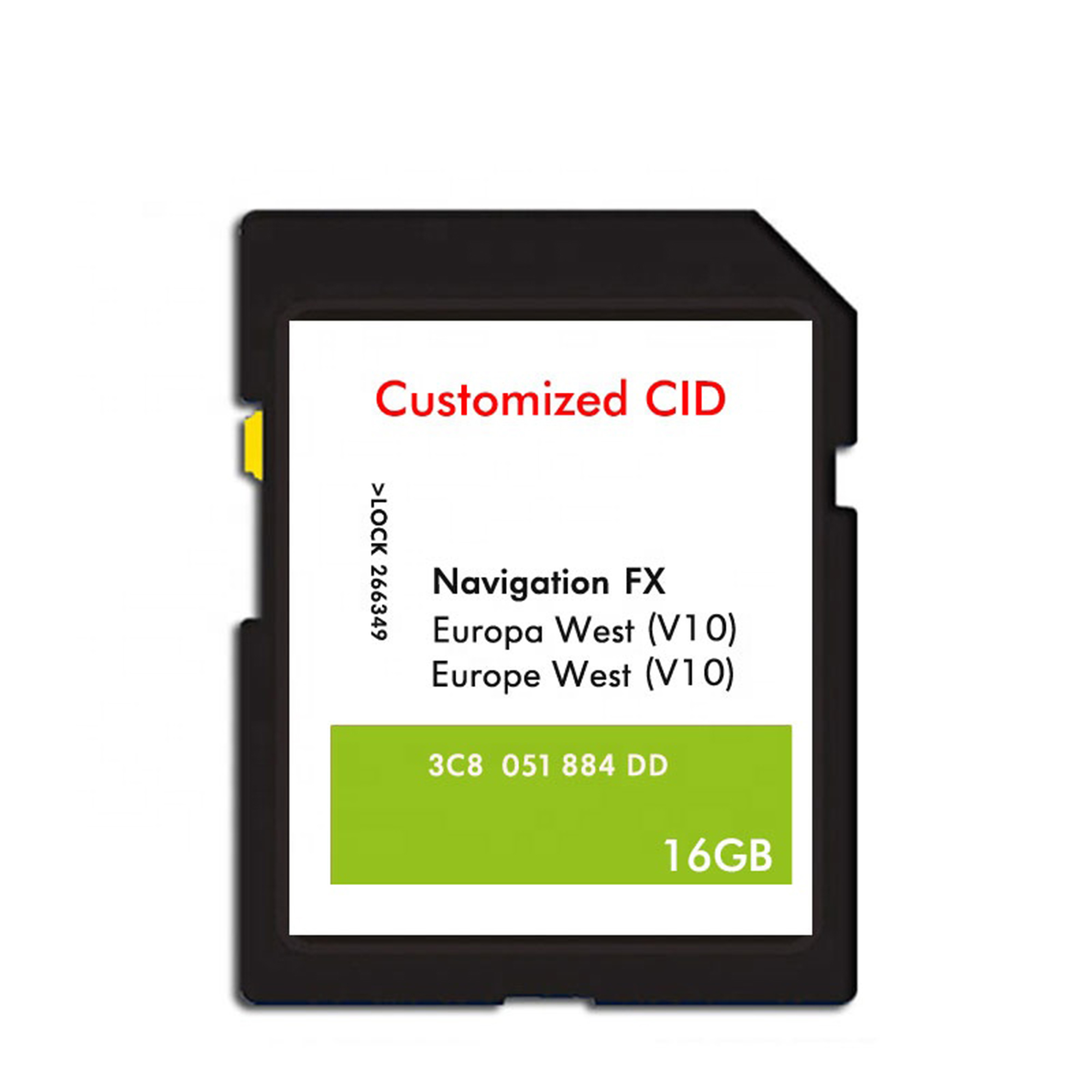 Оптовая продажа, сменный Cid для Fx 2021 Западная Европа Rns 310 V12
