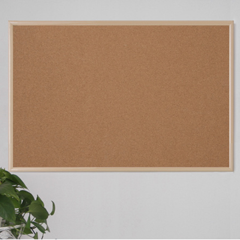 Supplier Wholesale Multi-size Cork Board Bulletin Board Framed Cork Boards Single Side