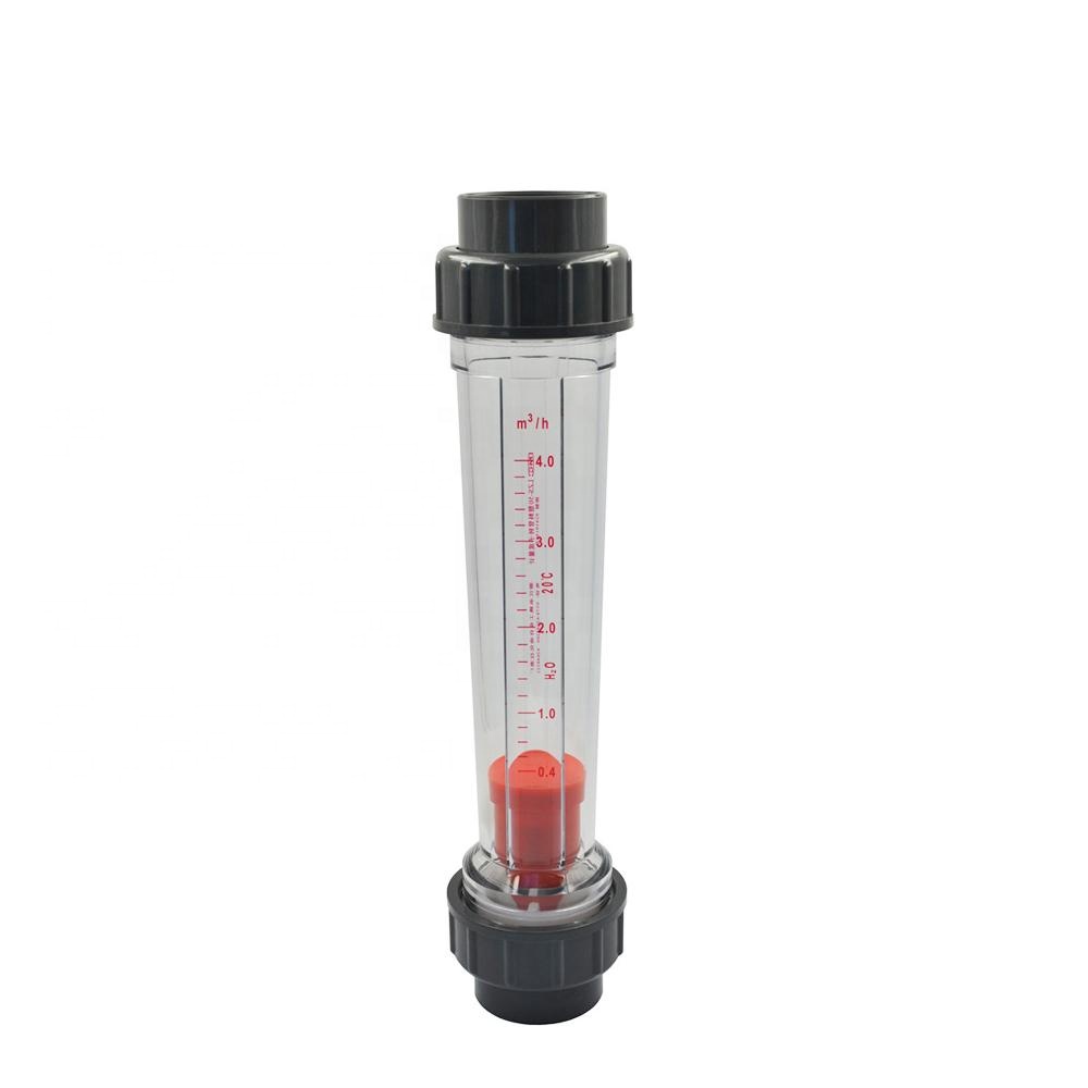Chemical PVC plastic digital flow sensor liquid low cost flow meter