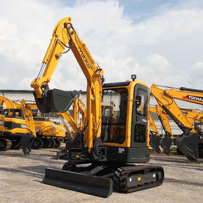 Экскаватор YUCHAI YC35SR 3 Тонны с резиновой гусеницей