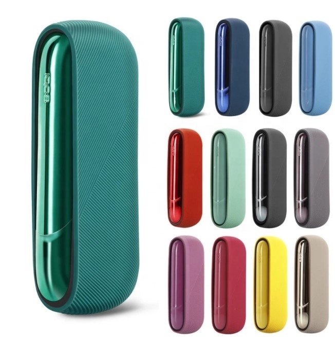 Высококачественный Прочный силиконовый ПК чехол для IQOS 3 и IQOS 3 DUO защитный чехол 12 видов цветов наличии