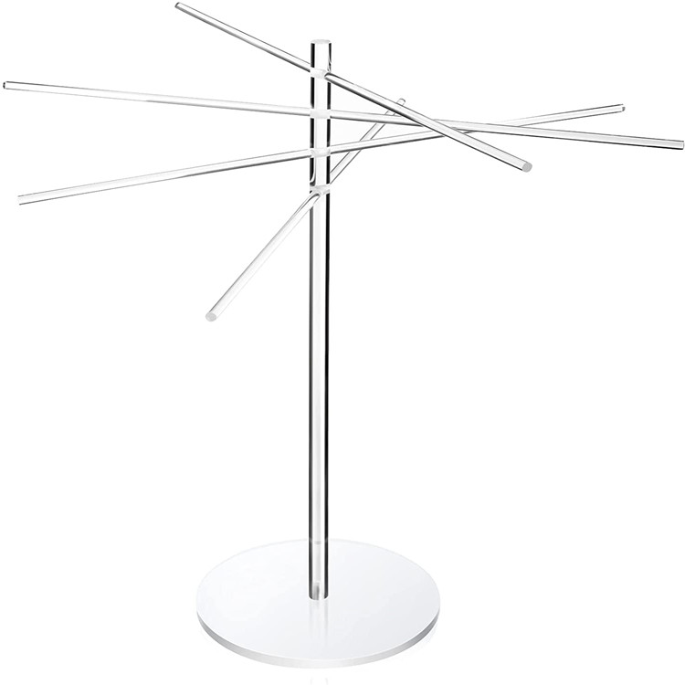 Transparent acrylic noodle rack