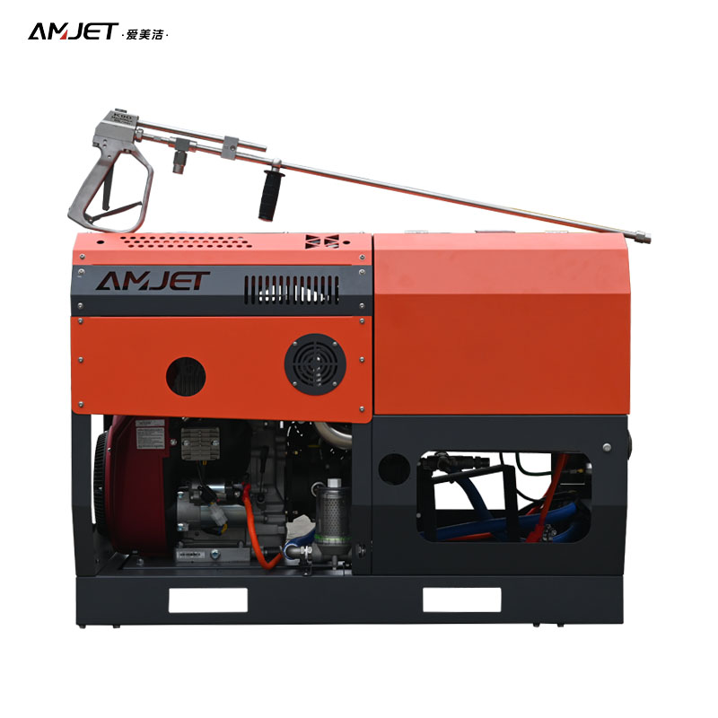 Factory direct 37hp 500bar gasoline portable water pressure surface cleaner high pressure water jet cleaner