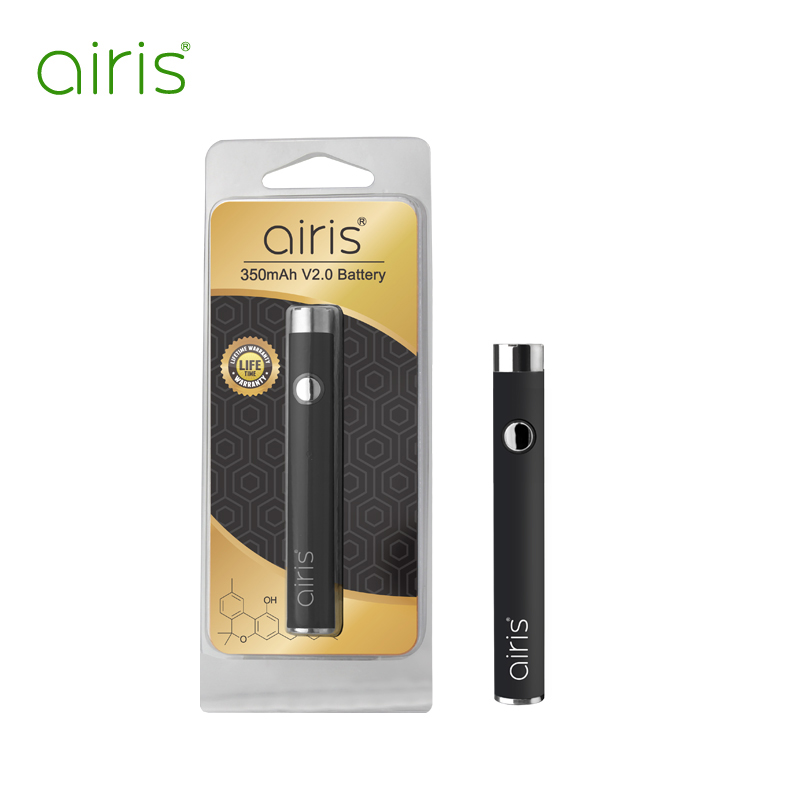 2019 Лучшая Продажа vape батарея Airis Vertex 2,0 private label cbd 350 мАч батарея