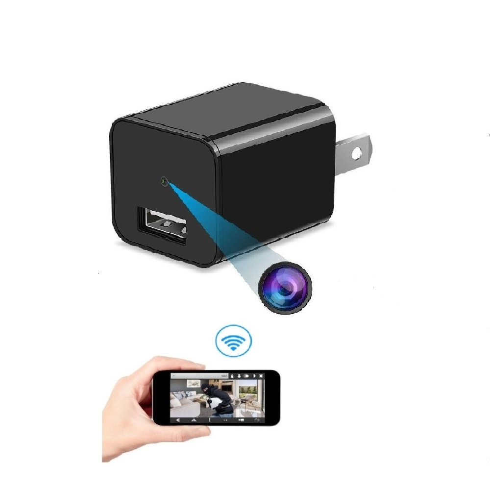 128g Full HD 1080p Домашняя безопасность беспроводная скрытая камера Usb настенное зарядное устройство Скрытая