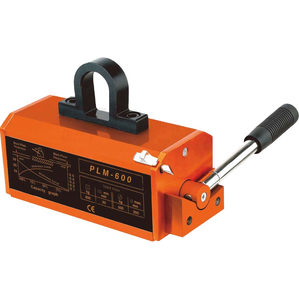 0.1T 0.3T 0.6T High Safety Factor Better Look PLM Permanent Magnetic Lifter Lifting Magnets Equipment
