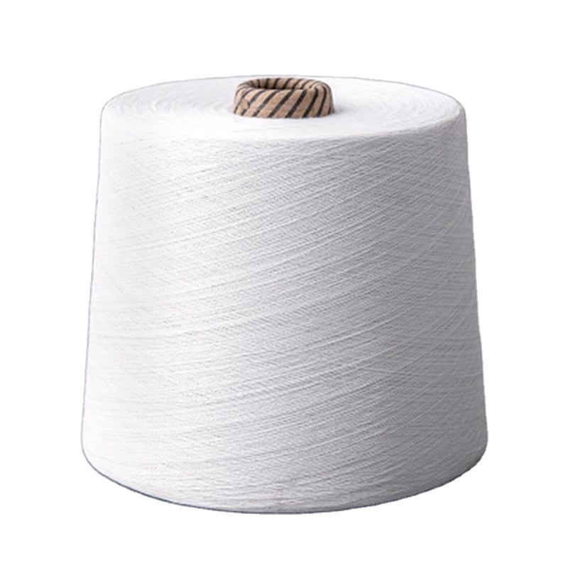 40s/2 100% Cotton Ring Spun Recycled Cotton Yarn Organic Thread For Knitting