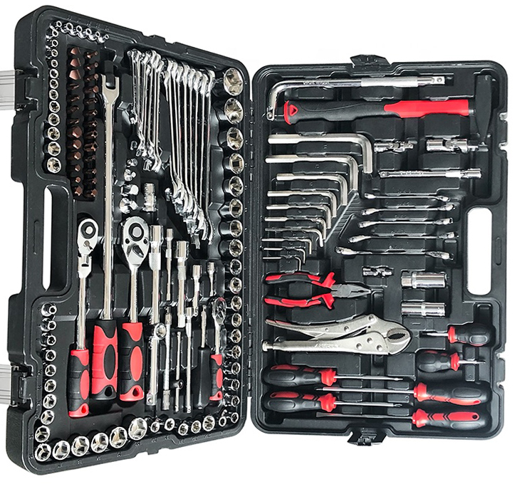 Hot Sale Tools Socket Ratchet Handle Boxes Tool Sets Professional Box Hard Case With Included Wrench