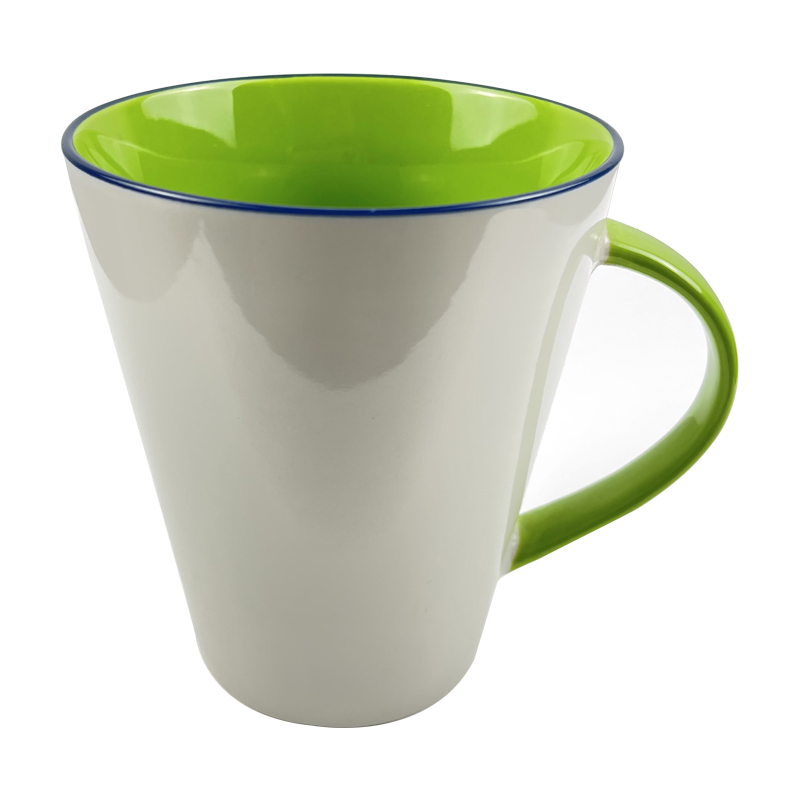 High quality classic ceramic cup Reusable ceramic cup personalized logo teacup