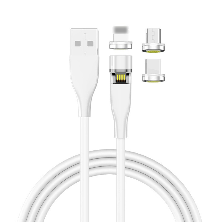 Магнит с поворотом на 540 градусов для Android iOS Lightning Type C кабели для быстрой зарядки и передачи данных
