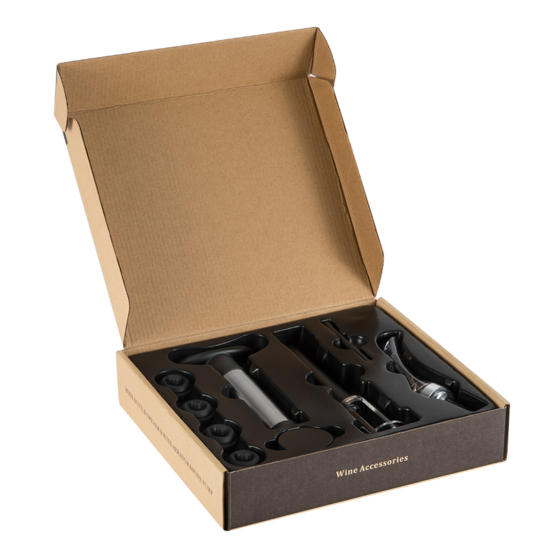 8pcs Premium All-in-one Multifunctional Wing Waiter Corkscrew Screwpull Corkscrew Bottle Wine Opener set