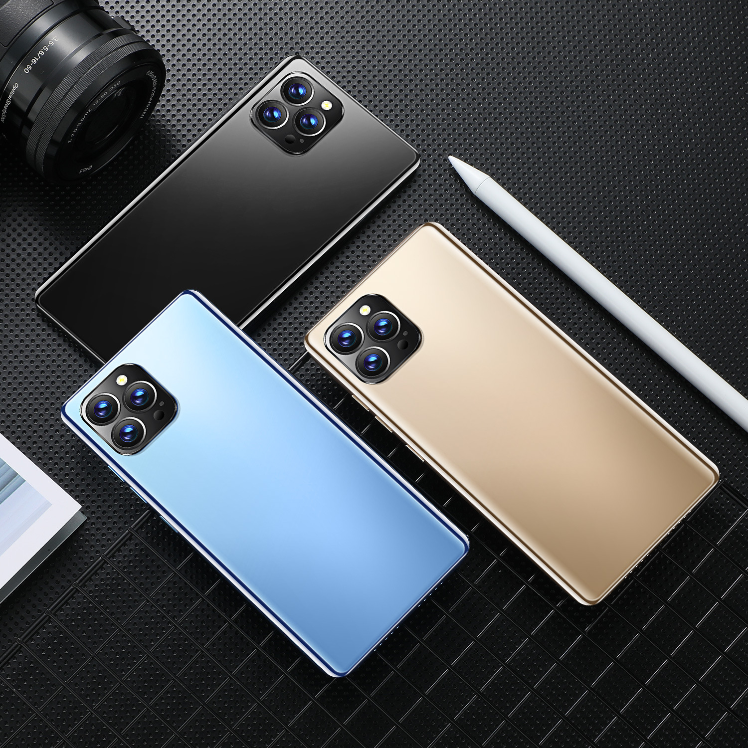 Top selling the cheapest Smartphone I12 Pro Max 12G+512GB 6.7 inch full screen Wholesale Mobile Phones