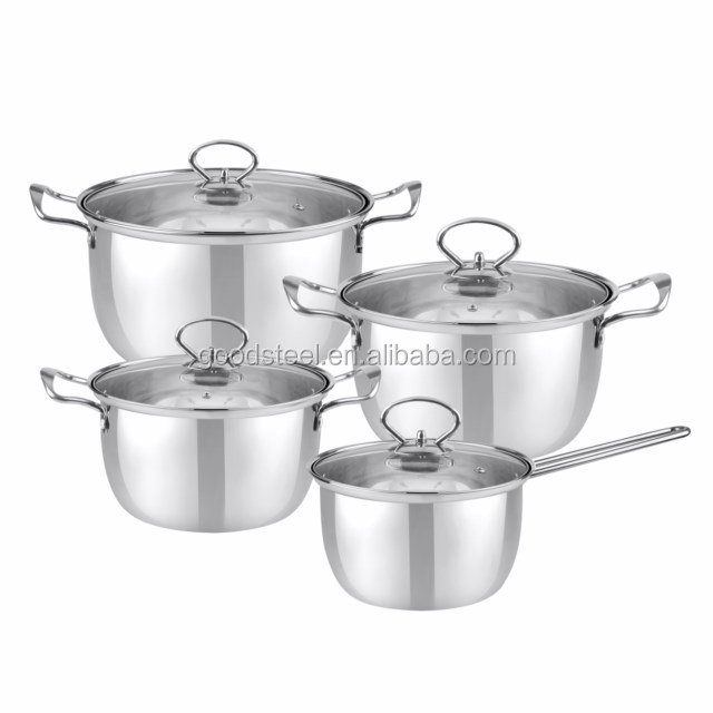 For young families choice pentole camping pots and pans sets cookware stainless steel