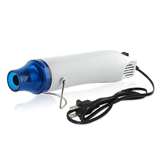 Multi-Purpose Heat Gun Mini DIY Heat Air Gun Shrink Tool With Stand Is Perfect For Embossing, Drying Paint & More