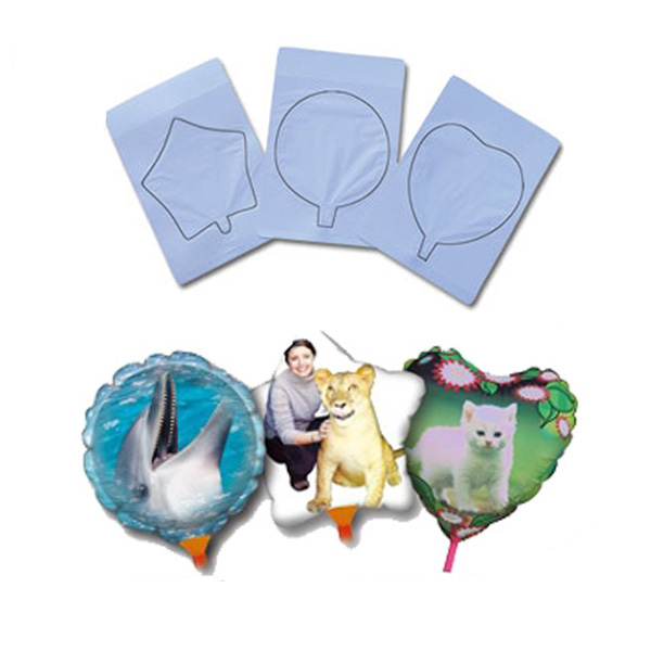 Sublimation photo balloon in heart shape