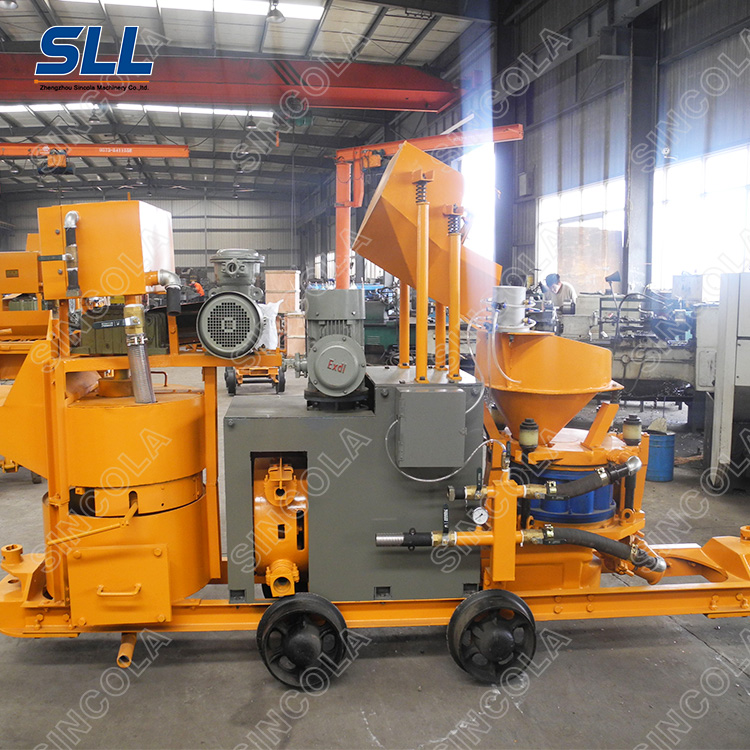Многофункциональный портативный воздушный компрессор shotcrete machine