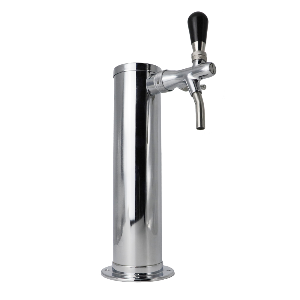 Пивная башня Kegerator, набор диспенсеров для домашнего пивоварения с аксессуарами, аксессуары для бара, серебристая нержавеющая сталь T1002