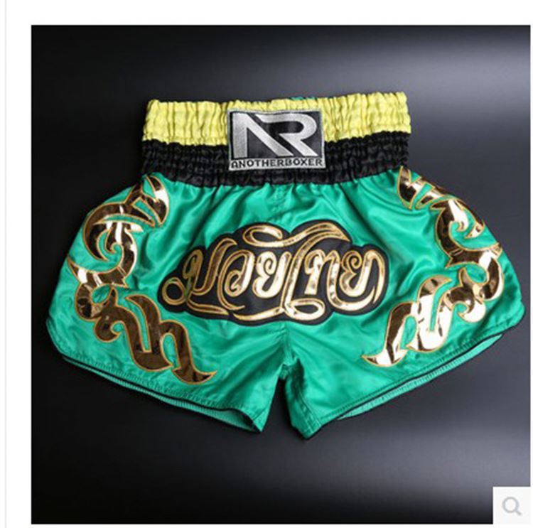 BH140 Free Custom logo unisex High Quality Adult MMA Sexy Muay Thai Boxer Shorts