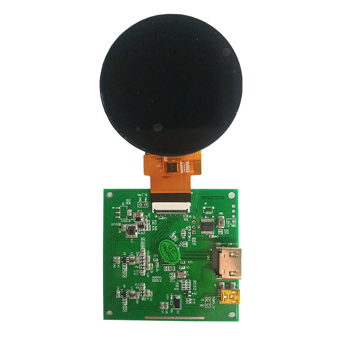 HDMI MIPI 2,1 дюймов 480x480 круглый цифровой преобразователь ЖК-дисплея с емкостный сенсорный экран в наличии