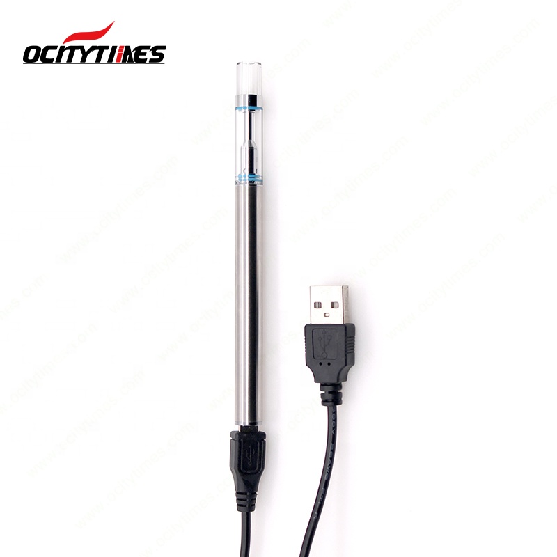 Конкурентоспособная цена Ocitytimes cbd vape pen 0,3/0,5 мл O2 стеклянный картридж электронная сигарета с печатной этикеткой
