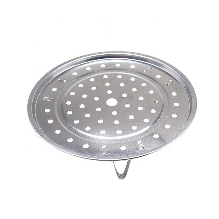 China Wholesale Hot Selling Convenient Stainless Steel Steamed Egg Rack with Removable Base Brackets