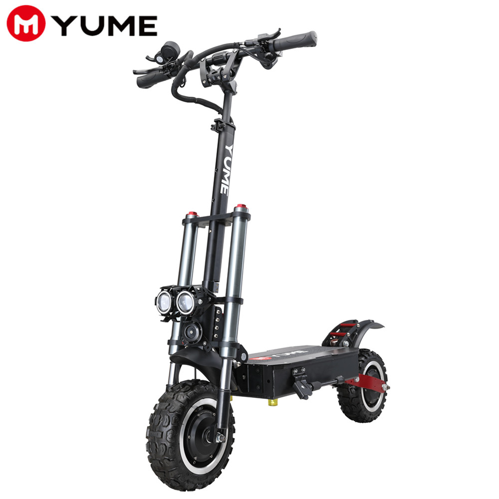 Yume No tax 60 в 11 дюймов городской скутер 2800 Вт 5600 Вт 6000 Вт большой радиус действия электрический скутер Водонепроницаемый Электрический скутер