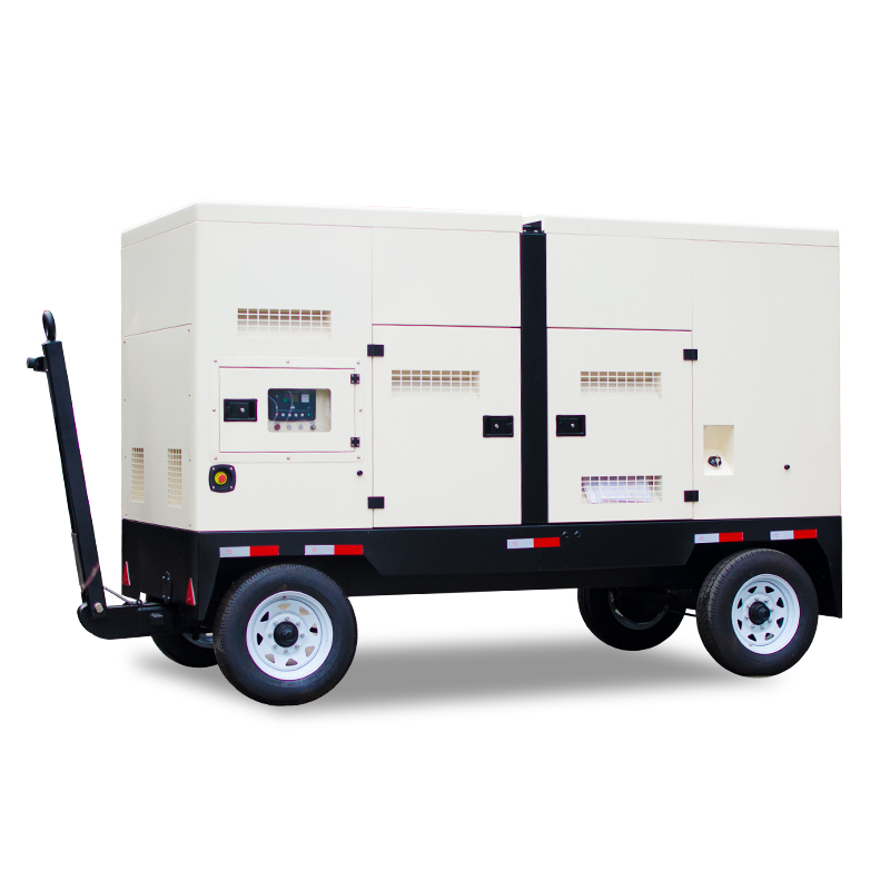 Япония Denyo Тип прицеп с колесами Звукоизолированные genset 80kw дизельный генератор 100kva дизельный двигатель