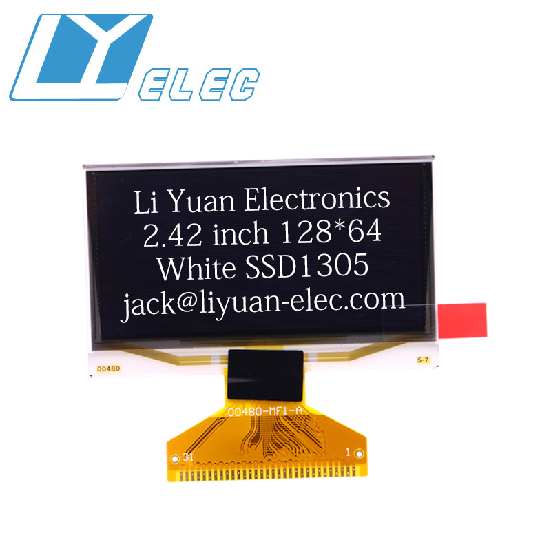 Oled-дисплей 2,4 дюйма 2,42 дюйма белого цвета 128*64 128x64 SSD1305Z M00486 31pin припаянный FPC 00480 V19A314A2700486 ЖК-экран OEL