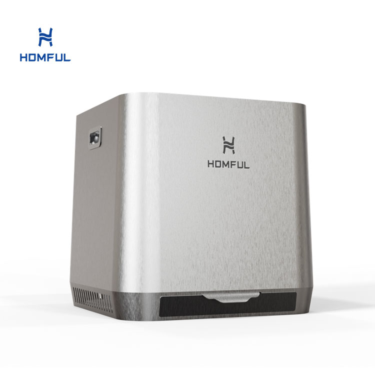 HOMFUL переносная костра для кемпинга на открытом воздухе, двухслойная костра из нержавеющей стали 304, костра Бездымная из дерева