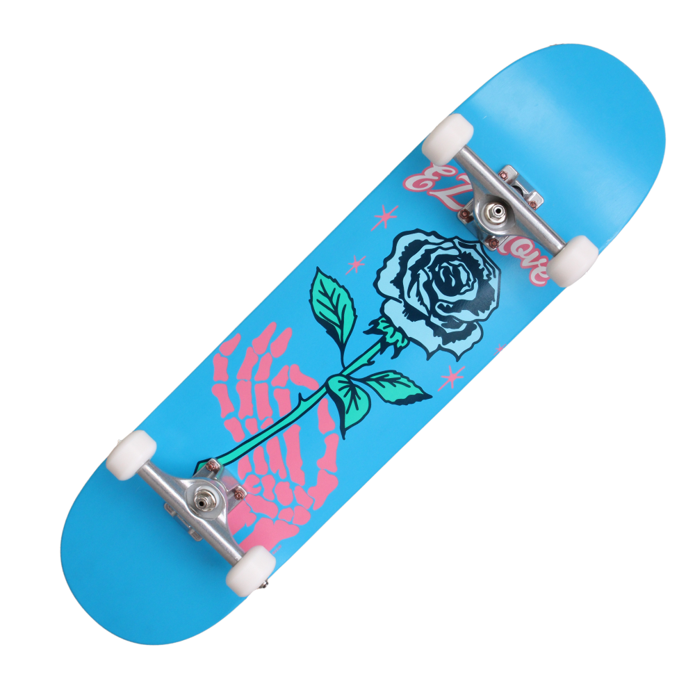 7 ply Chinese maple complete skateboard