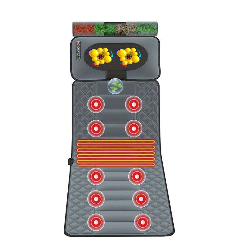 Multifunctional neck massage bed therapy Acupressure full Body Massage Mattress for relaxing