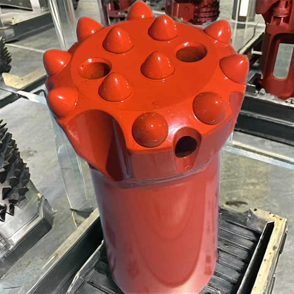 Reliable Customized 64mm Rock Drilling Button Bits Steel Carbide Material New Used PR35 Forged Cast Drilling Tool Ore Mining