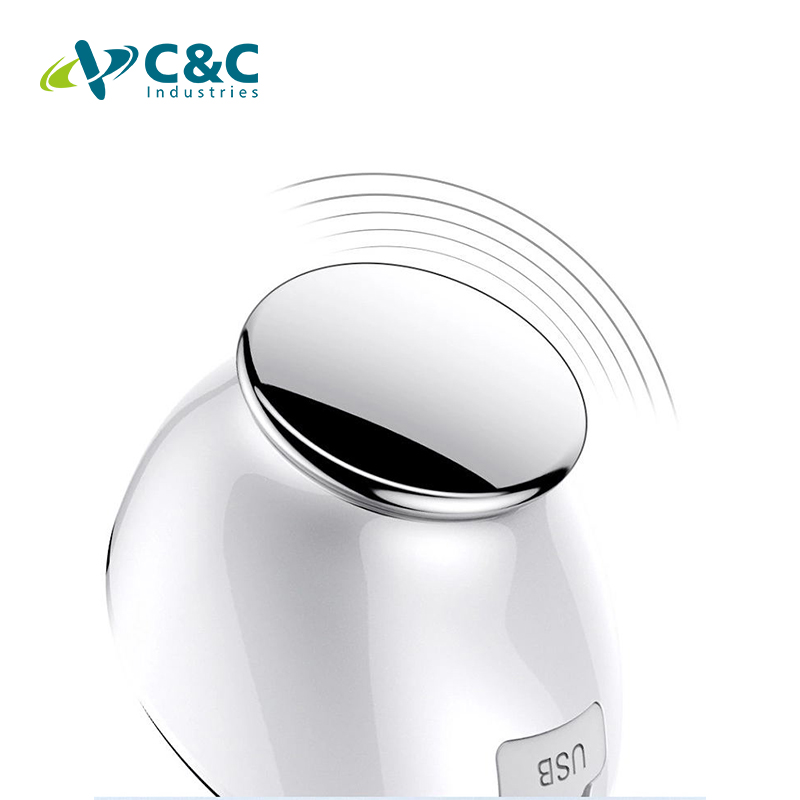 Закрытая акционерная Компания C & C водонепроницаемый USB перезаряжаемые вибрация и отшелушивания Ультразвуковая электрическая зубная щетка для чистки лица силиконовая щетка