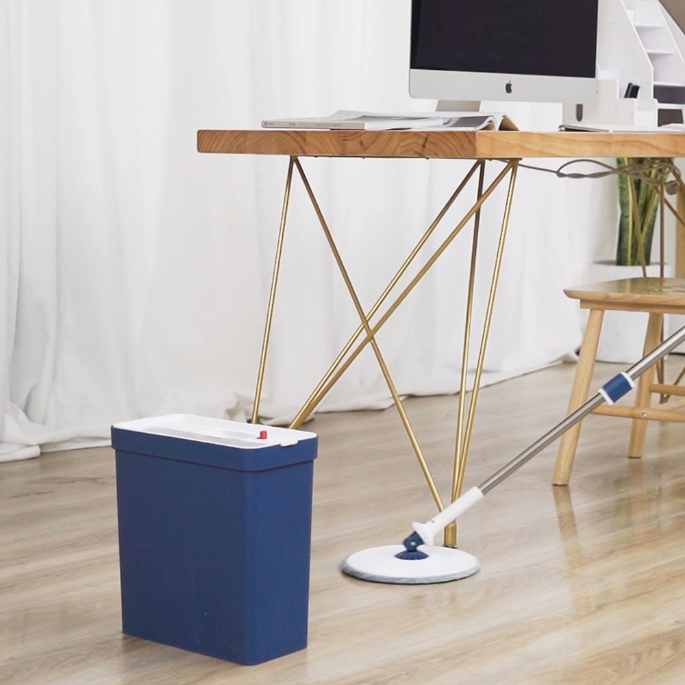 Smart Spinning Mop Bucket Spinning Mop Bucket Floor Cleaning System Spinning Wet Dry Lazy Flat Mop
