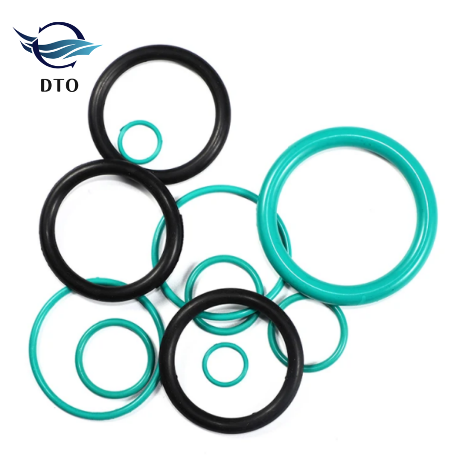 DTO High Temperature Resistant Oil Retainer Hydraulic Cylinder Piston Rod Seal Fluorocarbon FPM FKM O Ring 56*4