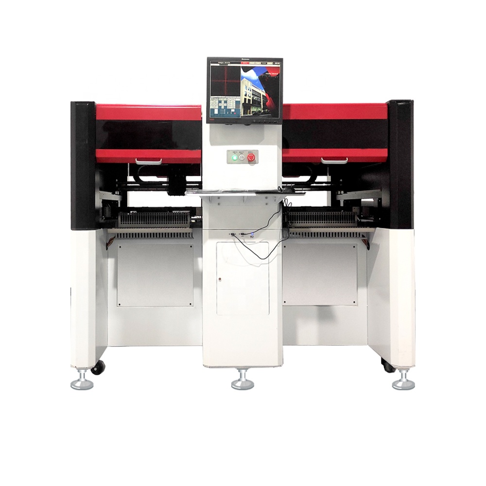 Fully Automatic 8 Head Pick and Place Machine DSQ800 LED Chip Mounter Machine With 120 Feeder Position